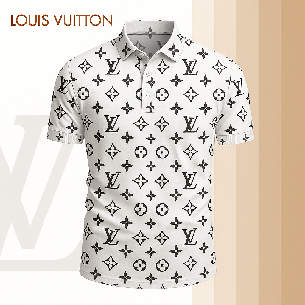 High Quality Printed Men's Polo-shirt-lx-pllv2025040