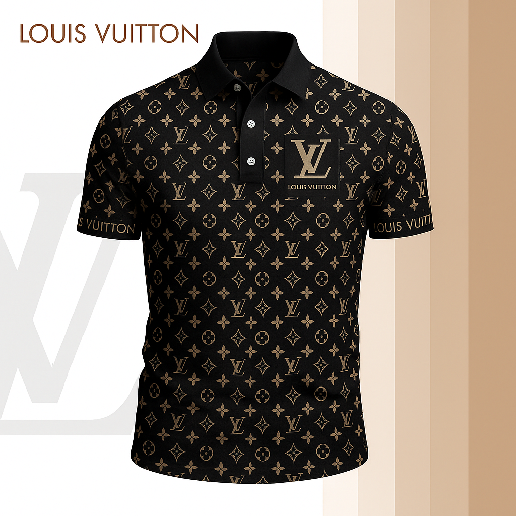 High Quality Printed Men's Polo-shirt-lx-pllv2025046