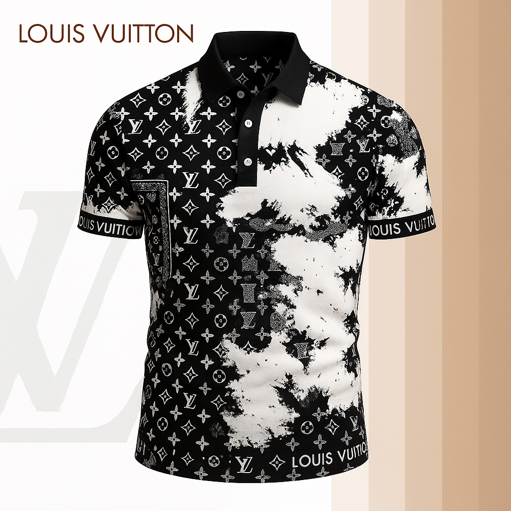 High Quality Printed Men's Polo-shirt-lx-pllv2025070