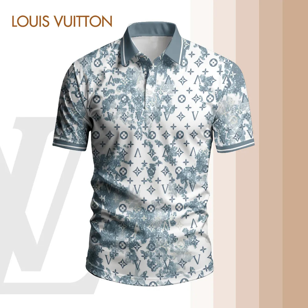 High Quality Printed Men's Polo-shirt-lx-pllv2025071