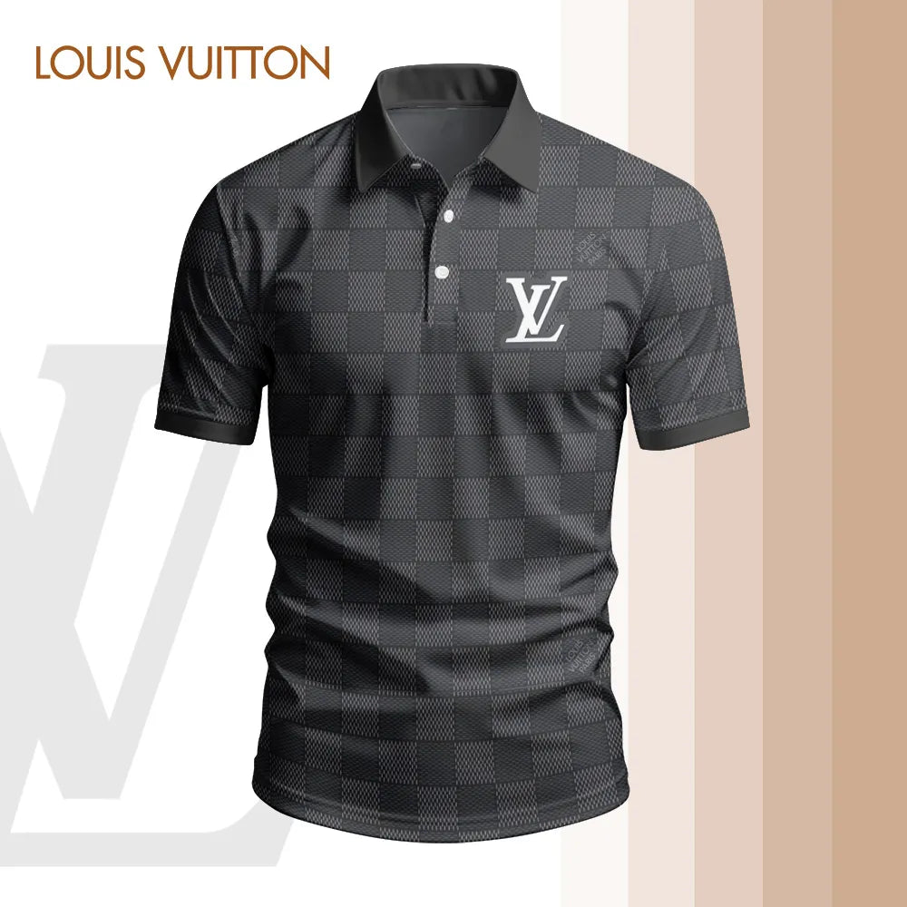 High Quality Printed Men's Polo-shirt-lx-pllv2025079