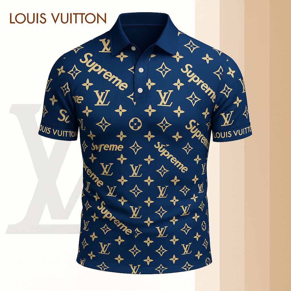 High Quality Printed Men's Polo-shirt-lx-pllv2025084