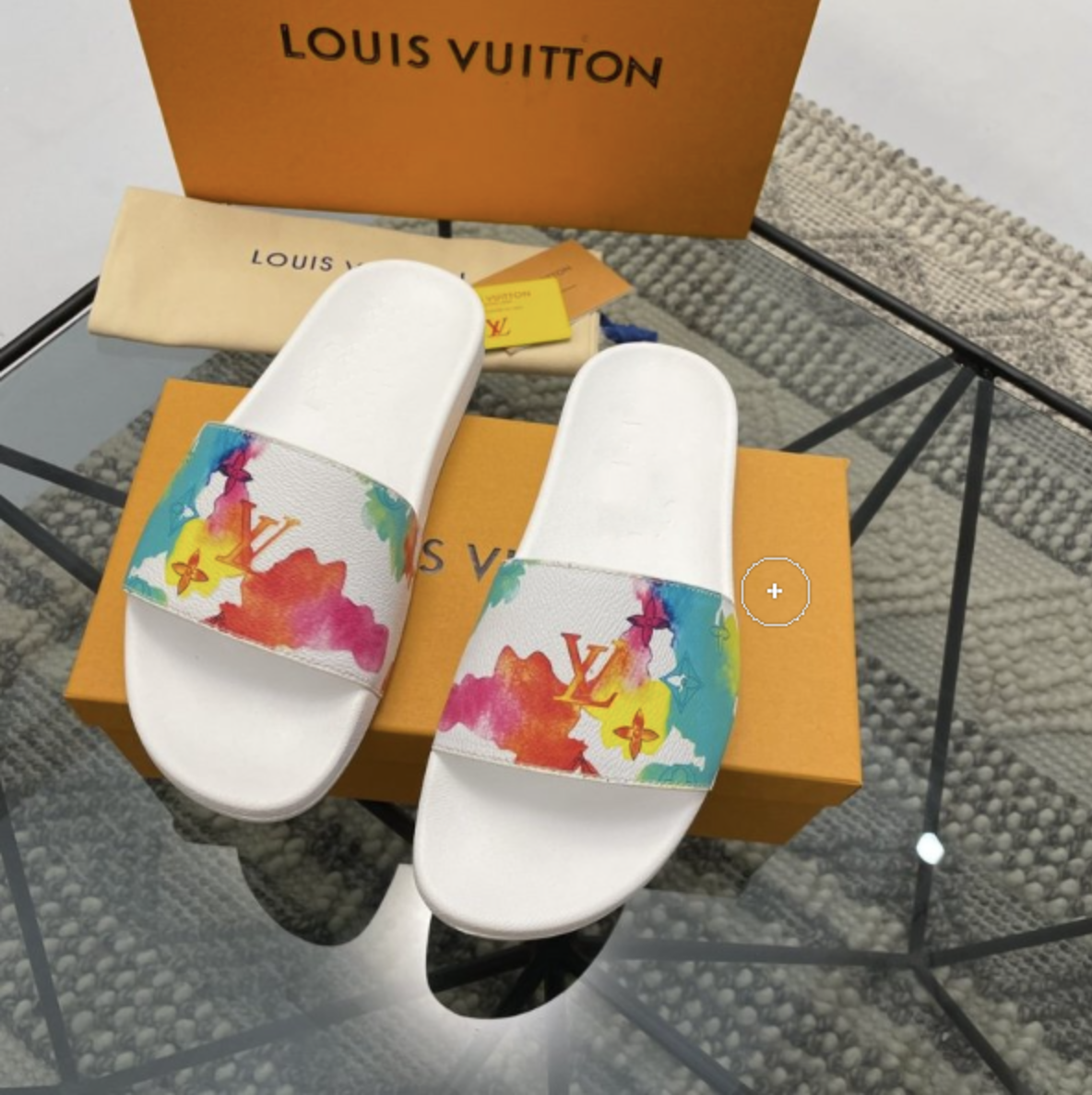 L.v | New Limited Edition Unisex Slippers  Mn-slip-008