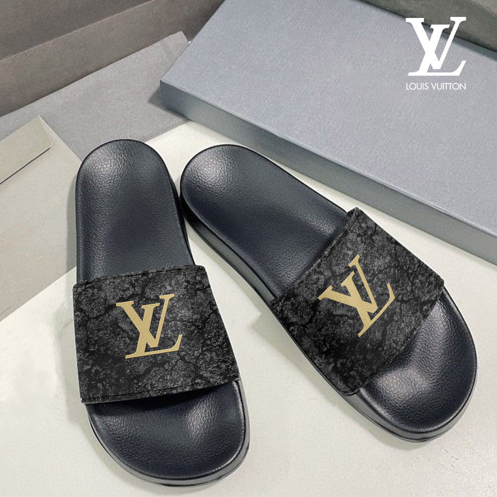 L.v | New Limited Edition Unisex Slippers  Mn-slip-024