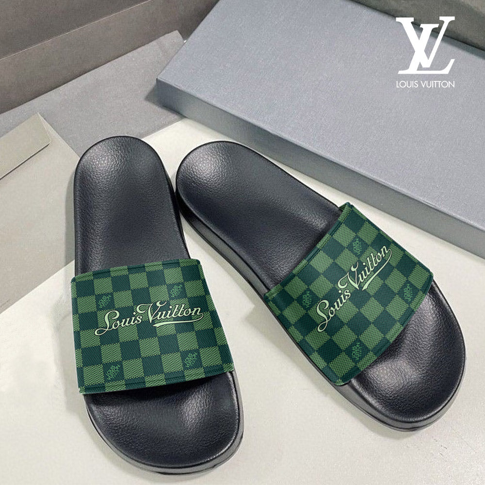 L.v | New Limited Edition Unisex Slippers  Mn-slip-038
